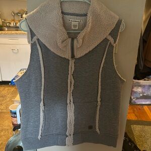 Fleece lined vest